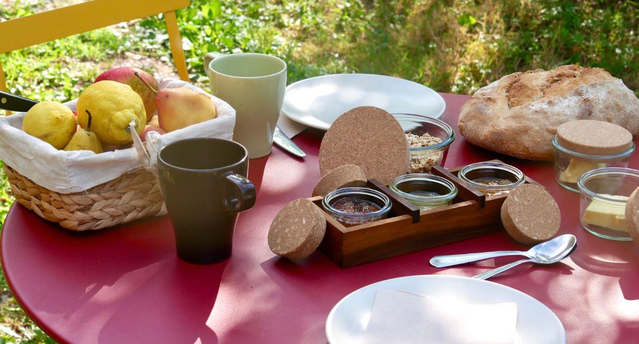 petit déjeuner dehors