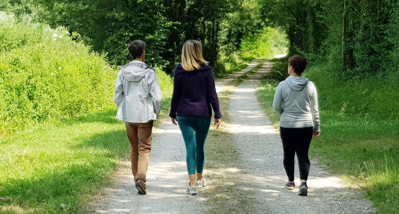 marche sur les chemins